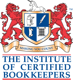 The Institute of Certified Bookkeepers (ICB) logo.